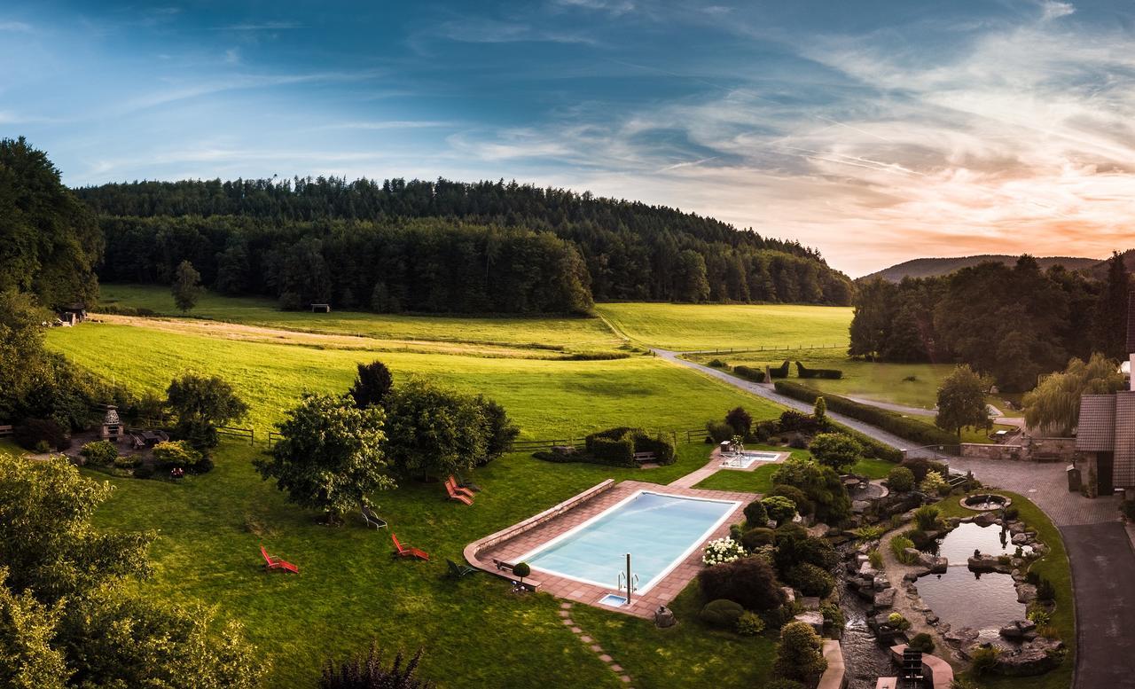 Pension An Der Kahlquelle Бюдинген Экстерьер фото
