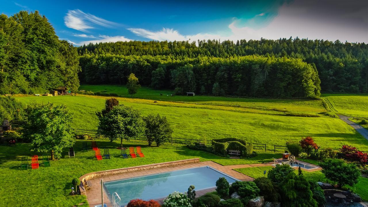 Pension An Der Kahlquelle Бюдинген Экстерьер фото